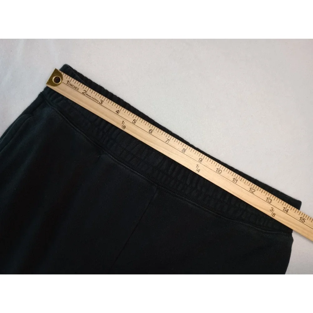 Nike Sportswear Club Big Kids Girls French Terry Fitted Pants Sweatpants Black L